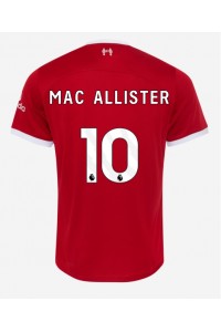 Liverpool Alexis Mac Allister #10 Jalkapallovaatteet Kotipaita 2023-24 Lyhythihainen